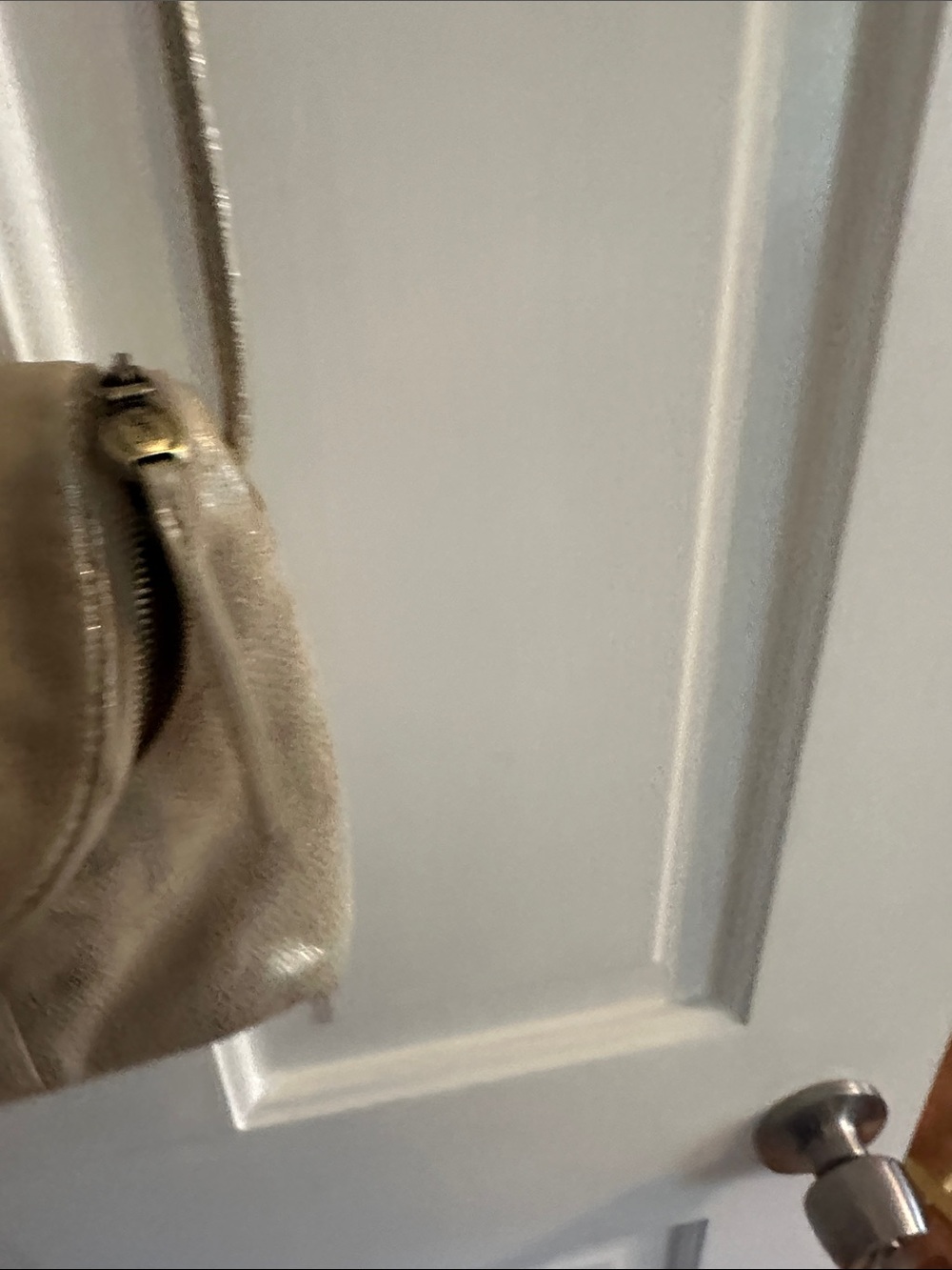 HOBO Taupe Leather Crossbody Bag - Picture 6 of 7